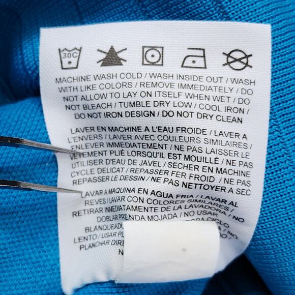 Nike N98 Track Jacket Womens Size L Blue Yellow Stripe Retro National Full Zip - Picture 7 of 11